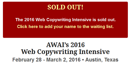 AWAI - 2016 Web Copywriting Intensive 